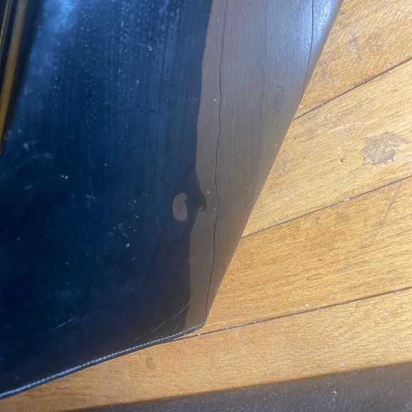 Vtg. Patent Leather oblong handbag circa 1961 - Picture 7 of 7